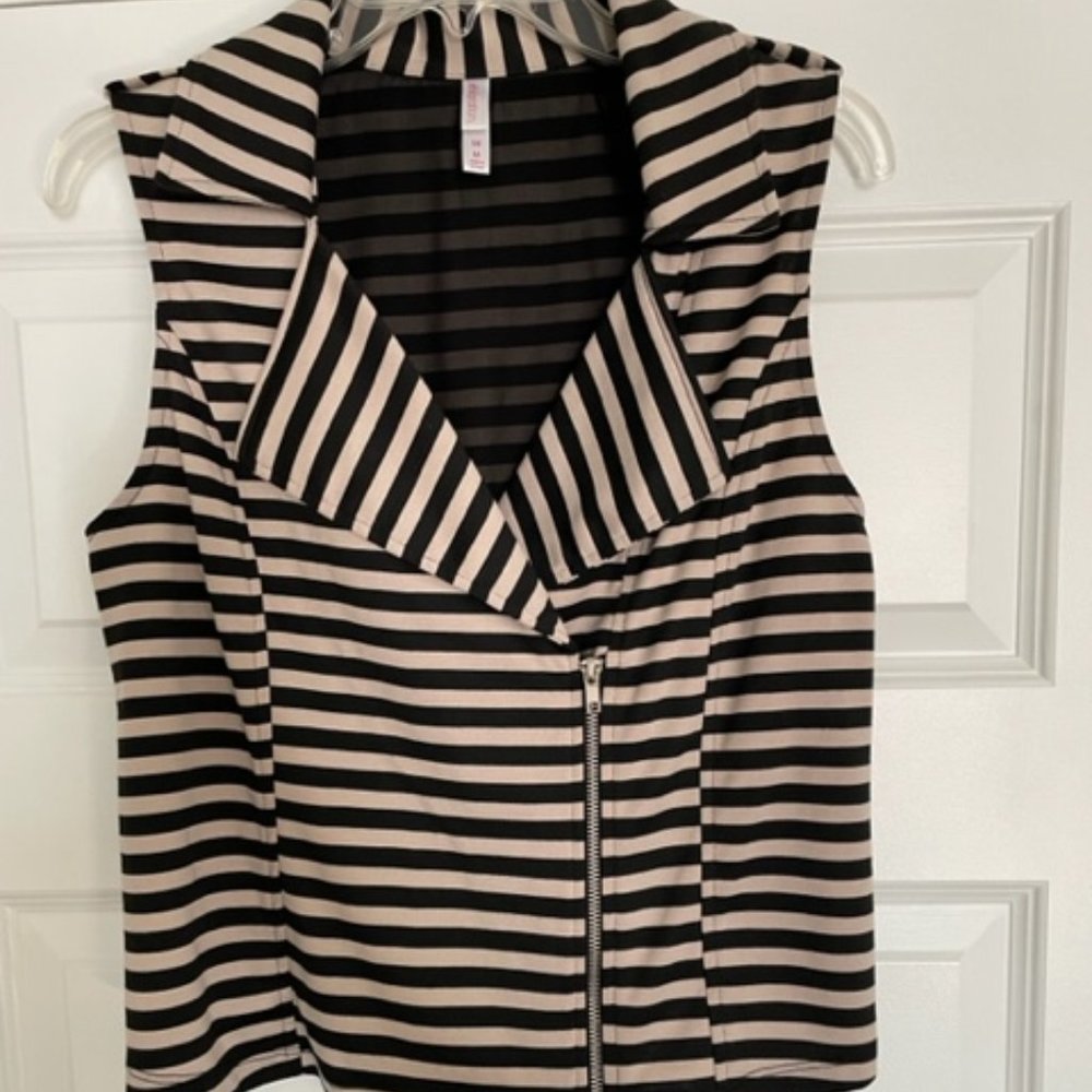 Striped vest